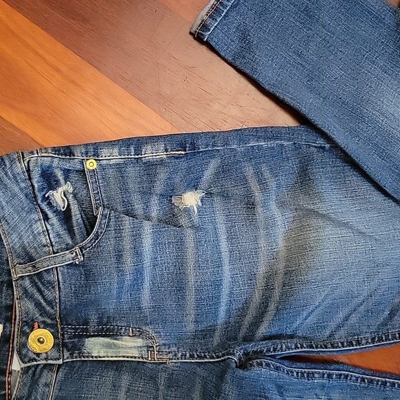 Light/Med Low Rise Skinny Jeans  9 - Picture 3 of 6